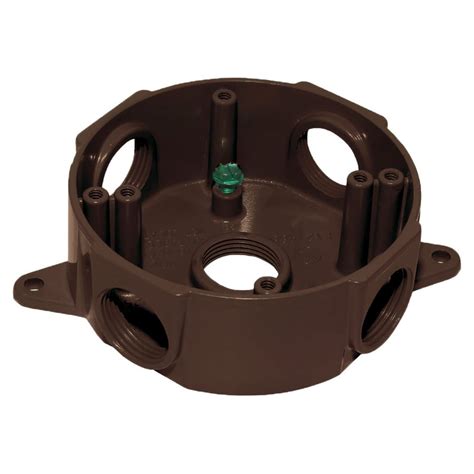 round metal outdoor outlet box amazon|Amazon.com: Round Exterior Electrical Box.